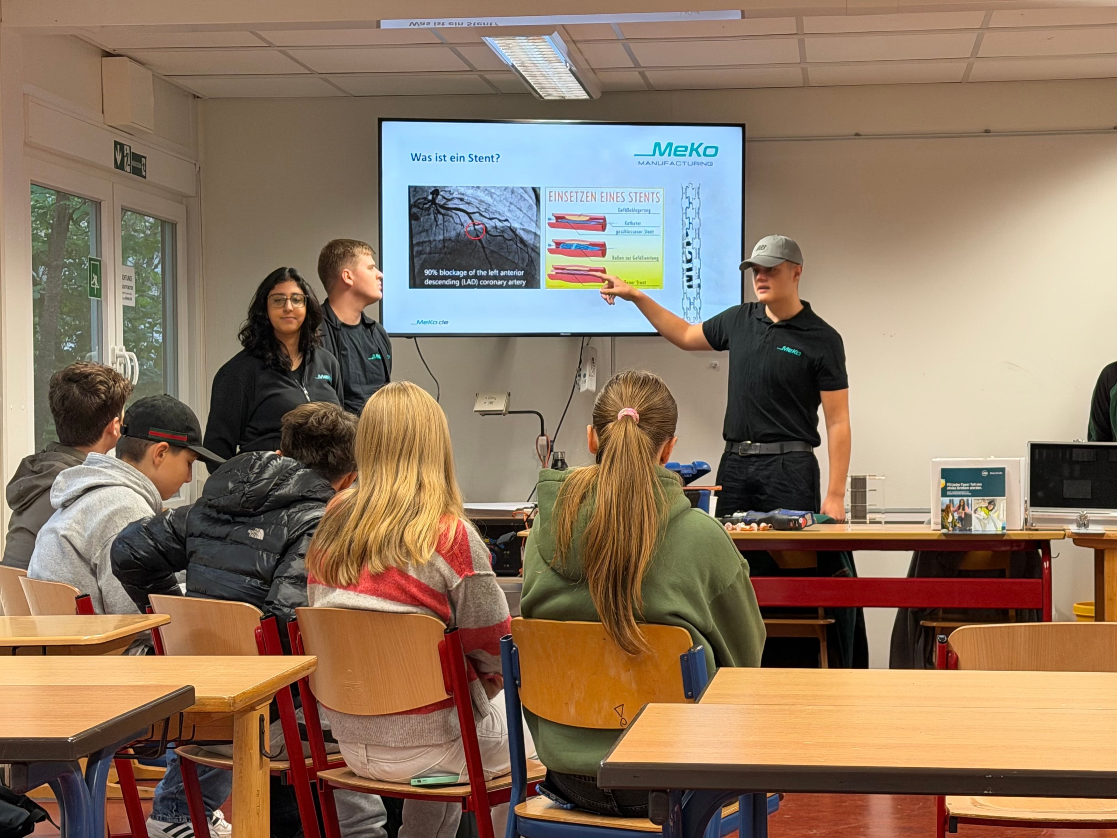 Vom Klassenzimmer in die Technik