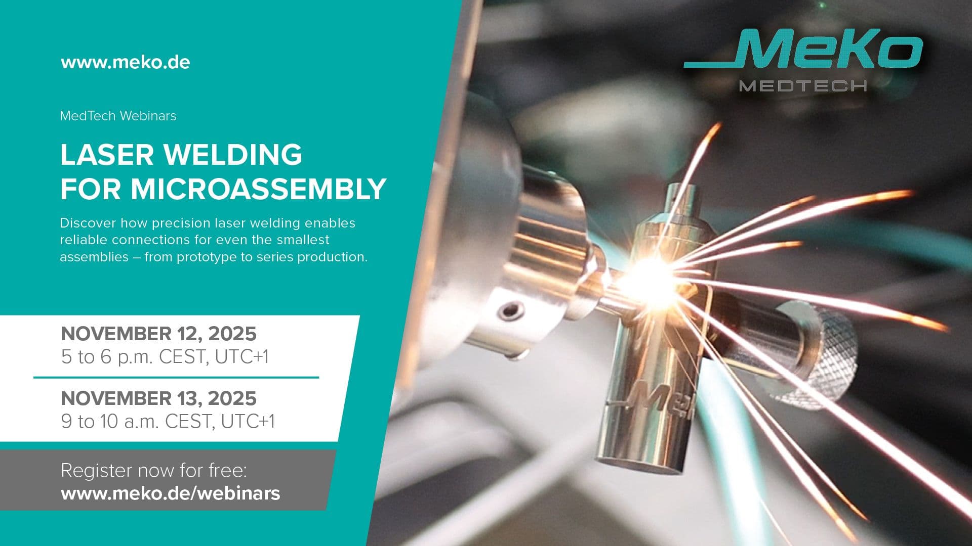 Webinar Invitation | Laser Welding for Micro Assembly