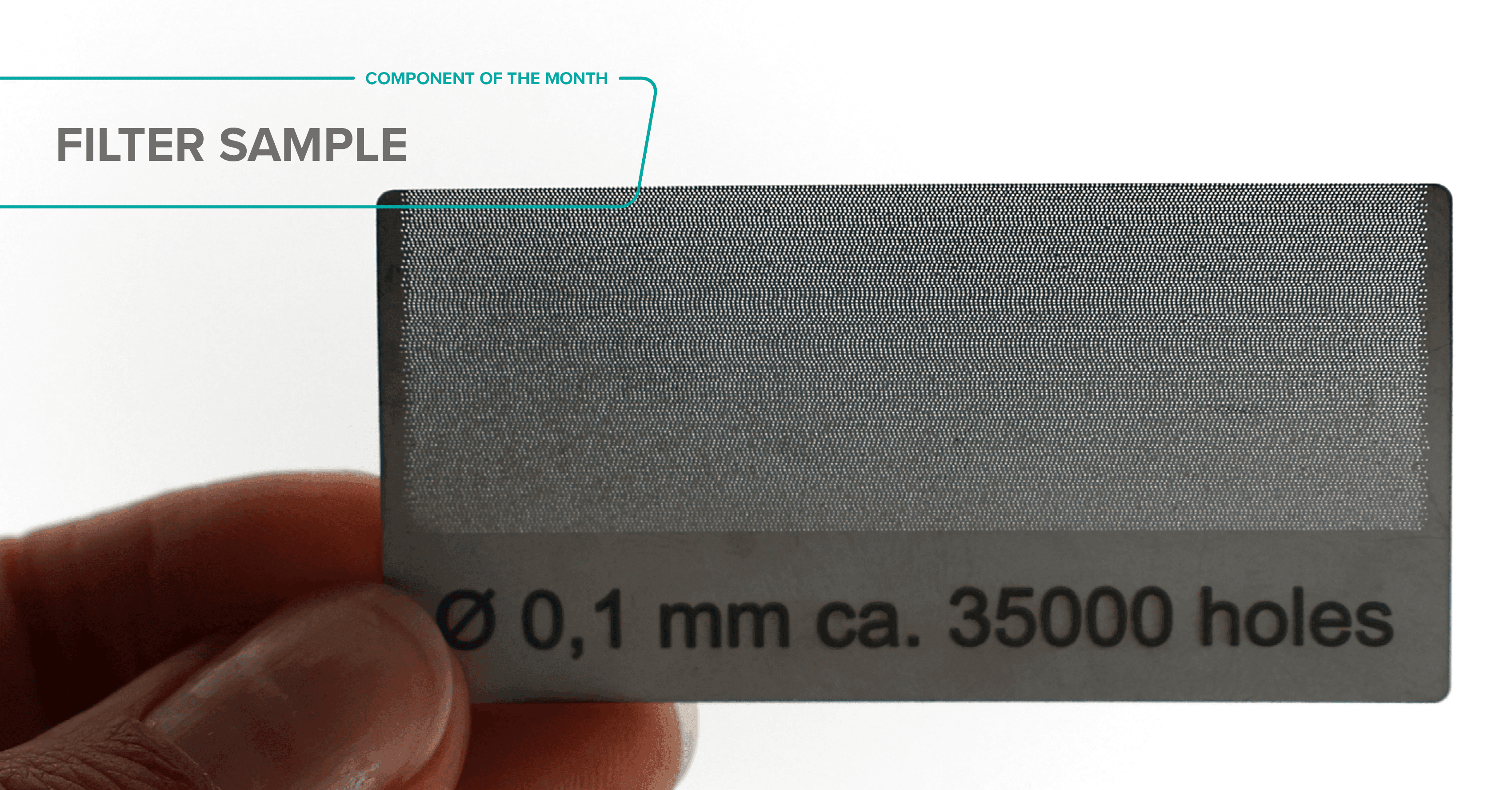 Over 225 Mio Holes per Square Inch